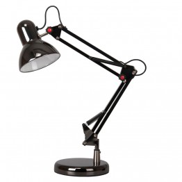 Adjustable Desk Lamp - Black 4W Daylight bulb- SVC Lighting
