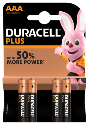 Duracell C Plus Power batteries four pack