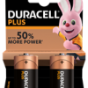 Duracell C Power Plus batteries Twin Pack