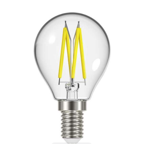 Tubular E14 satin white LED light bulb