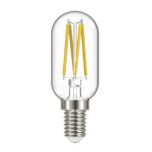 Clear glass Cookerhood lightbulb 4W LED filaments & E14 cap